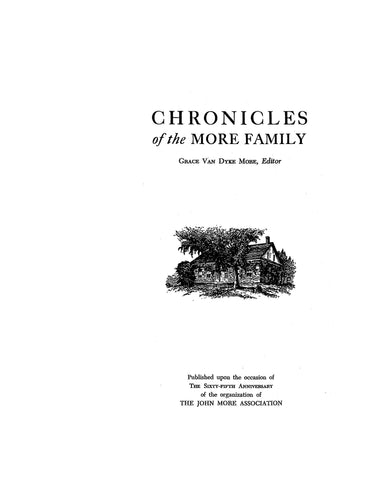 MORE: Chronicles of the More Family 1955