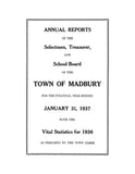 MADBURY, NH: Annual Reports of the Town of Madbury, New Hampshire (Softcover)