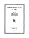 ERIE, OH: Early Marriage Bonds of Ohio, Erie County