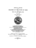 OFFICIAL ROSTER OF THE SOLDIERS OF THE STATE OF OHIO IN THE WAR OF THE REBELLION, 1861-1866.