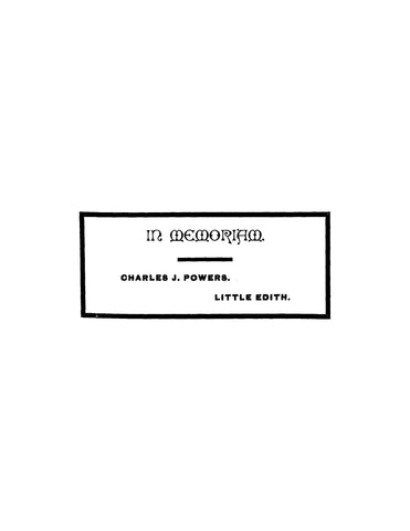 POWERS: In Memoriam, Charles J Powers (Softcover)