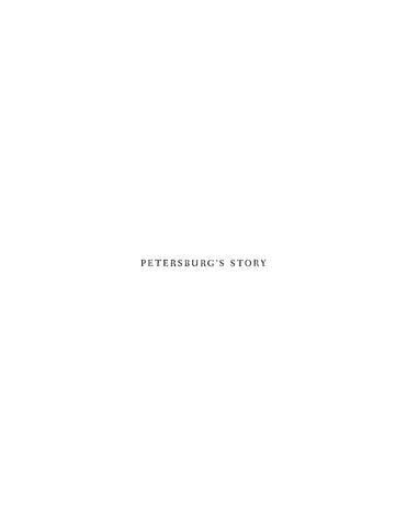 PETERSBURG, VA: Petersburg's Story, a History