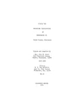 GREEN, WI: Tombstone Inscriptions of Cemeteries in Green County, Wisconsin (Softcover)