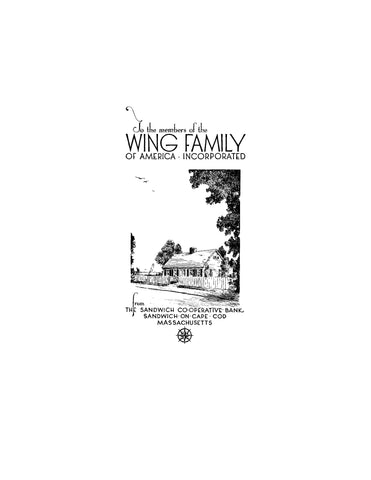 WING: The Wing Family of America (Softcover)