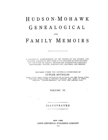 ALDEN: Extracted from Hudson-Mohawk Genealogical and Family Memoirs (Softcover)