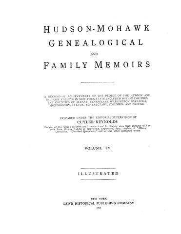 BACKUS Family: Extracted from Hudson-Mohawk Genealogical and Family Memoirs (Softcover)