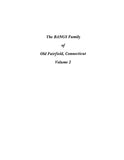 BANGS: Bangs Family of Old Fairfield, Connecticut (Extracted from History of Old Fairfield, Connecticut) (Softcover)
