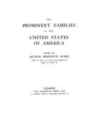 BARNARD: Extracted from Prominent Families of the United States (Softcover)