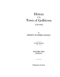 BARR: Extracted from History of the Town of Goffstown, New Hampshire (Softcover)