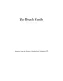 BEACH: The Beach Family (Extracted from History of Stratford and Bridgeport, Connecticut) (Softcover)