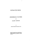 BEALL: Extracted from Zimmerman, Waters and Allied Families (Softcover)