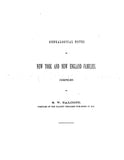 BEECKMAN: The Beeckman Family of New York and New England (Extracted from Genealogical Notes of New York and New England Families) (Softcover)