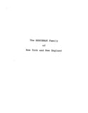 BEECKMAN: The Beeckman Family of New York and New England (Extracted from Genealogical Notes of New York and New England Families) (Softcover)