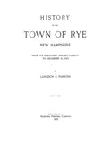 BERRY: Extracted from History of the Town of Rye, New Hampshire (Softcover)