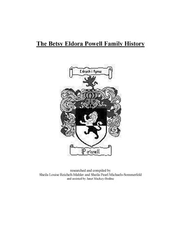 POWELL: The Betsy Eldora Powell Family History
