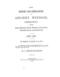 BISSELL: The Bissell Family of Windsor, Connecticut (Extracted from History and Genealogies of Ancient Windsor, CT) (Softcover)
