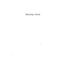 BLACKLEDGE: Extracted from Early Families of Upper Bucks (Softcover)