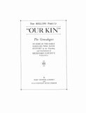 BOLLING: Extracted from Our Kin of Bradford County, Virginia (Softcover)