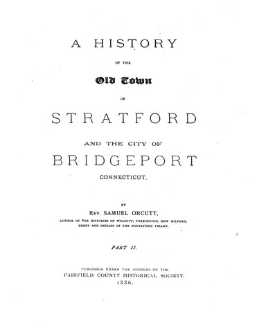 BOOTH: Extracted from History of Stratford and Bridgeport, Connecticut (Softcover)