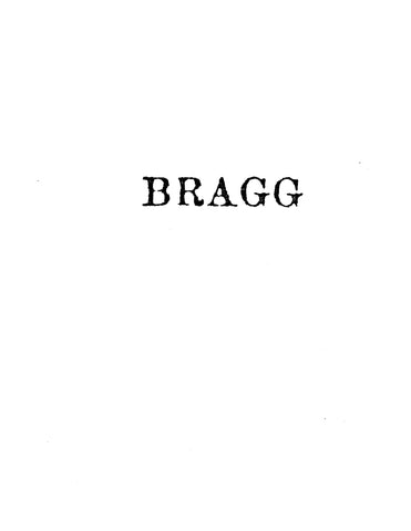 BRAGG: Extracted from History of Milford, Massachusetts (Softcover)