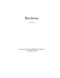 BROCKWAY: Extracted from Hudson-Mohawk Genealogical and Family Memoirs (Softcover)