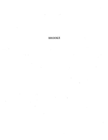 BROOKE: Extracted from Zimmerman, Waters, and Allied Families (Softcover)
