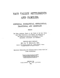 BRYANT: Extracted from Saco Valley, Maine, Settlements and Families (Softcover)