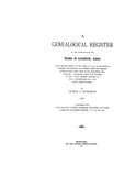 BUELL: Extracted from Genealogical Register of Litchfield, Connecticut (Softcover)