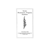 BULL: Extracted from Prominent Virginia Families (Softcover)