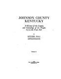 BUTCHER: Extracted from History of Johnson County, Kentucky (Softcover)