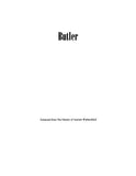 BUTLER: Extracted from History of Ancient Wethersfield, Connecticut (Softcover)