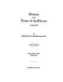 BUTTERFIELD: Extracted from History of the Town of Goffstown, New Hampshire (Softcover)