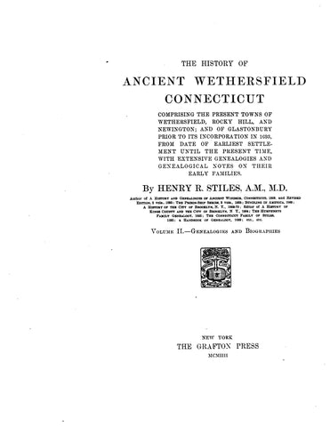 BUTTOLPH: Extracted from History of Ancient Wethersfield, Connecticut (Softcover)
