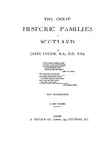 CAMPBELL: The Campbells of Cawdor (Extracted from Great Historic Families of Scotland) (Softcover)