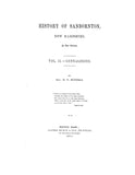 CLAY: Extracted from History of Sanbornton, New Hampshire (Softcover)