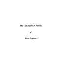 CLENDINEN: Extracted from Genealogies of West Virginia Families (Softcover)