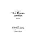 CLENDINEN: Extracted from Genealogies of West Virginia Families (Softcover)