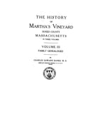 CLEVELAND: Extracted from History of Martha's Vineyard, Massachusetts (Softcover)