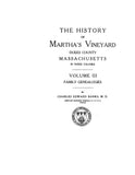 COFFIN: Extracted from History of Martha's Vineyard, Massachusetts (Softcover)