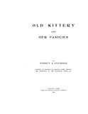 COLE: Extracted from Old Kittery, Maine, and her Families (Softcover)