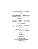 COLEMAN: Extracted from Genealogical Notes of Barnstable, Massachusetts Families (Softcover)