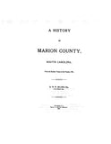COLEMAN: Extracted from History of Marion County, Couth Carolina (Softcover)
