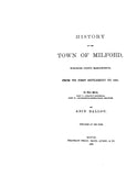 CORBETT: Extracted from History of the Town of Milford, Massachusetts (Softcover)
