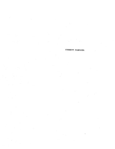 CORBETT: Extracted from History of the Town of Milford, Massachusetts (Softcover)