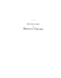 COTTLE: Extracted from History of Martha's Vineyard, Massachusetts (Softcover)