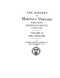 COTTLE: Extracted from History of Martha's Vineyard, Massachusetts (Softcover)