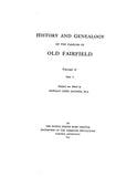DISBROW : The Disbrow Family of Old Fairfield, Connecticut - From History and Genealogy of the Families 1932