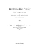 EBY:  Swiss Eby family, pioneer Millwrights & Millers of Lancaster Co. PA (family bulletin #2) 1924