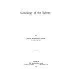 EDSON: Genealogy of the Edsons 1903