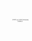 EWBANK: John and Ann Ewbank family [immigr. from England in 1807, to IN, 1811]